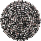 60Pcs Large Hole Beads Spacer Beads Black Assorted European Craft Big Beads by BRACELETMAKINGKIT