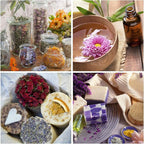 9 Bags Dried Flowers, 100% Natural Dried Flowers Herbs Kit - Image 4