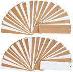 SWATOM 201 PCS Paper Blank Bookmarks to Decorate 100 Sets Cardstock DIY - Image 7