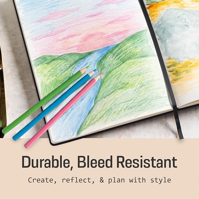 BROWNSTONE JOURNALS A5 Sketch Book Hardcover - Image 4