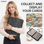 Card Binder 16 Pocket, Premium 1024 Double Sided Pocket Collection Binder - Image 7