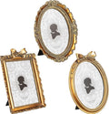 Vicenpal 3 Pcs Tiny Picture Ornate Frames 5 x 7 Inch Small Vintage Oval Picture by Vicenpal