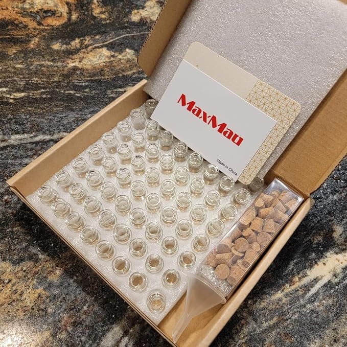 MaxMau 64pcs 1ml Tiny Vials - Image 6