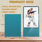 100 Count Matte Card Sleeves for Trading Cards, Standard Size Protective - Image 2