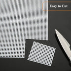 20 PCS Plastic Canvas Sheets 7 Count 9.8X 13.2Inch Plastic Mesh Sheet Large - Image 4