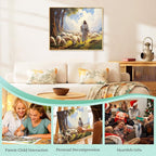Paint by Numbers Kit for Adults, Jesus DIY Painting Kit, 16x20 Inch | Jesus - Image 7