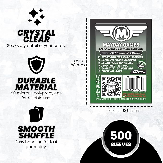 Mayday Games Legendary Game Accessory- Premium Card Sleeve Bundle - Image 4