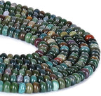 ICAI Beads 5x8mm Natural Beads Rondelle Spacer Loose Beads - Image 2