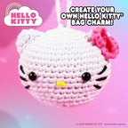 Hello Kitty® and Friends Crochet Kit – Hello Kitty® Bag Charm, Sanrio Crochet - Image 3