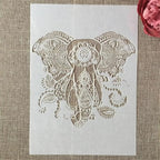 TIAMECH A4 Reusable Elephant Stencil - Image 8