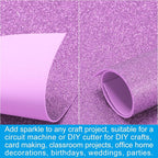 PATIKIL 30Sheets Lavender EVA Glitter Foam Sheet 11.8 x 7.9 Inch 2mm Thick - Image 5