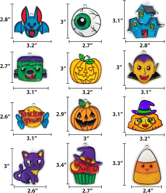Made By Me Create Your Own Halloween Window Art by Horizon Group USA, Make 20 - Image 6