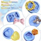 Silicone Putty, 7/8 LB Flexible Silicone Mold Making Kit -1:1 Mixing Ratio | - Image 5