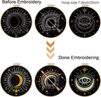 Louise Maelys 3 Set Tarot Moon Embroidery Kits - Image 3