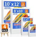 FIXSMITH Stretched Canvas for Painting, Pre-Primed Canvases Wood Framed by FIXSMITH