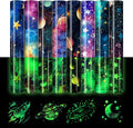 HTVSTD Dark Space HTV Heat Transfer Vinyl 8Sheets 12×10in Iron on Vinyl | Glow by CraftingEveryday
