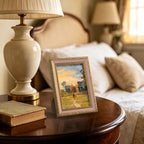 eletecpro 5x7 Vintage Picture Frame, Glass Cover, Horizontal or Vertical - Image 7