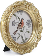Vintage Picture Frames 4x4 Round Gold Antique Picture Frames - Image 7