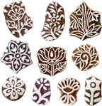 Royal Kraft Floral Wooden Printing Stamps by RoyalKraft