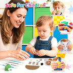 Air Dry Clay for Kids: Modeling Clay Animals DIY 10 PCS Blind Box Craft - Image 2