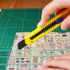 MANUFORE Quilting Ruler 6” x 12” Sewing Acrylic Ruler Anti-Slip Ruler DIY - Image 6