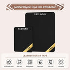 KING MOUNTAIN Leather Repair Patch, 2 Packs 9 x 11 Inches self Adhesive Leather - Image 4