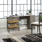 Sauder Craft Cart Storage Cabinet, Rolling Sewing Table - Image 6