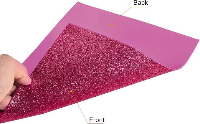uxcell Magenta Shiny EVA Foam Sheets 11 x 8 Inch 2mm Thick - Image 4