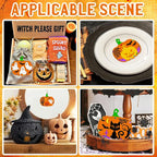 36PCS Wooden Pumpkins Ornaments to Paint Halloween Thanksgiving Decoration - Image 6