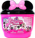 Disney Junior Minnie Mouse 5 in 1 Creativity Tub, 50-Piece Paint and Color by TaraToys