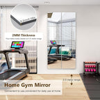 Shiftshade Mirror Wall Full Length, 12X14 Inch Unbreakable Mirror Tiles - Image 5