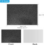 PATIKIL 30Sheets Black EVA Glitter Foam Sheet 11.8 x 7.9 Inch 2mm Thick - Image 2