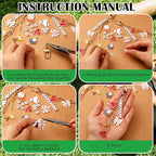 CraftyDream 558 Pcs Baseball Charms - Image 3