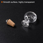 HARFINGTON 20pcs Mini Glass Bottles - Image 5