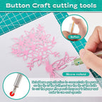 12 Pieces Art Cutting Tools Knife Pen Craft Paper Cutter Pen Carving Tools - Image 4