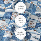 100% Cotton Fabric by the Yard – Turkish Quality Quilting & Sewing Fabric - Image 6