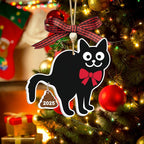 God Say You are Christian Christmas Ornament 2025, God Says I am 2D Flat by KATINAT