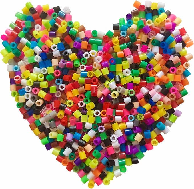 1000Pcs Fuse Beads - 5mm Mixed Colors Melting Beads by Yowamho