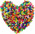 1000Pcs Fuse Beads - 5mm Mixed Colors Melting Beads by Yowamho