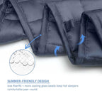 YnM King Size Cooling Weighted Blanket - Image 5