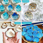 30PCS Scallop Shells for Crafts 2''-3'' Natural White Large Shells Decoration - Image 6