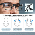 ANYLUV Blue Light Blocking Glasses Men Computer Gaming Glasses Lightweight - Image 4