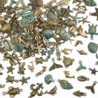 MARFOREVER 120 Pcs Sea Themed Ocean Charms by MARFOREVER