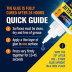 WoldoClean Super Glue for Plastic 50g for Instant Strength - Image 7