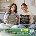 ETSPIL Embroidery Kit for Adults, 2 Hoops, 4K Slow-Mo, Pre-Printed Patterns | - Image 8