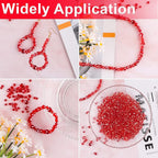 Crystal Beads, Rondelle Jewelry Beads - Image 6