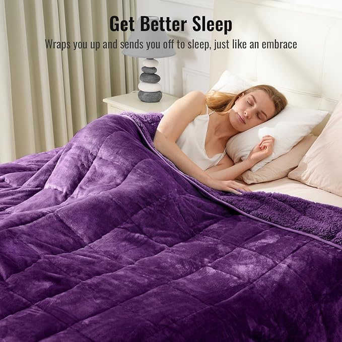 Uttermara Weighted Blanket for Adults, Queen Size Heavy Blanket - Image 3