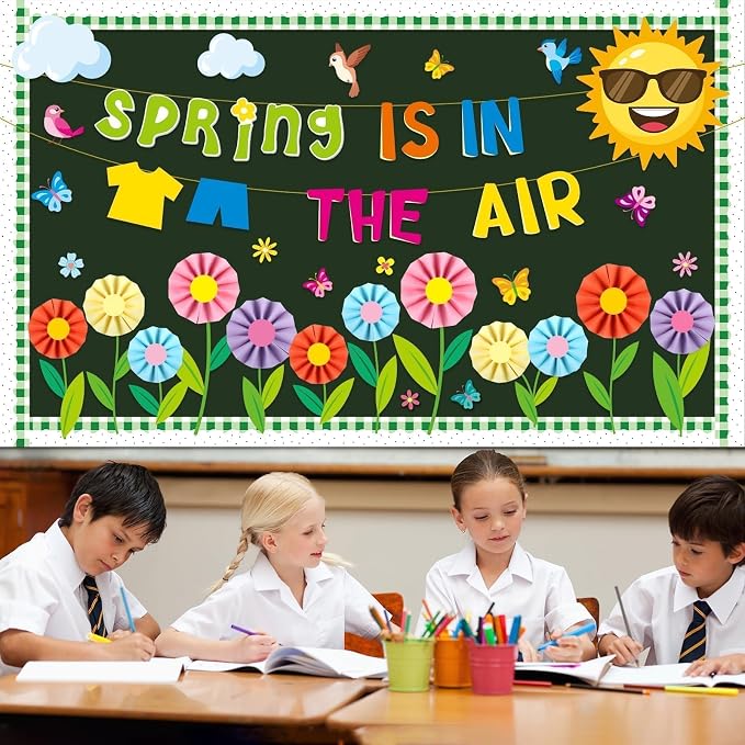 Summer Bulletin Board Classroom Decorations 3D Summer Butterfly Flower Bulletin - Image 5