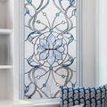 OHTMERU 3D Stained Glass Window Privacy Film, Heat Control UV Blocking Static by OHTMERU