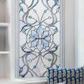 OHTMERU 3D Stained Glass Window Privacy Film, Heat Control UV Blocking Static by OHTMERU
